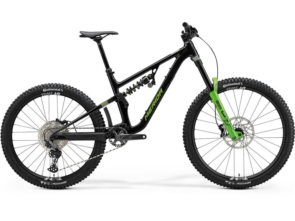 Merida One-Sixty FR 800 - Black/Grey/Green - MY25 click to zoom image