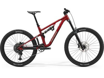 Merida One-Sixty FR 400 - Silk Dark Red/Grey/Black - MY25